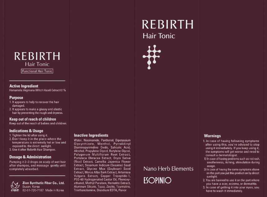 REBIRTH HAIR TONIC